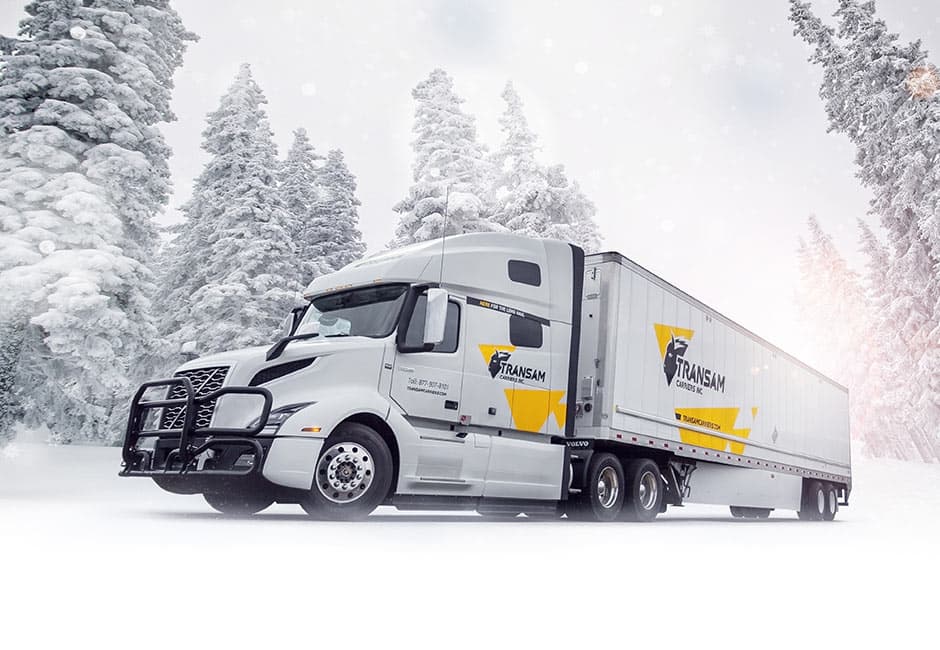 Transam Carriers' winter truck